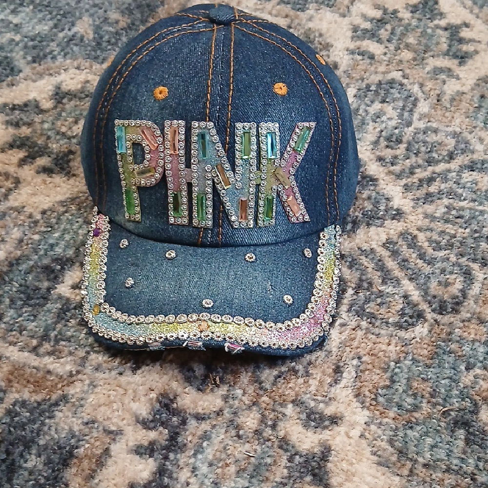 Sequin Denim Hat